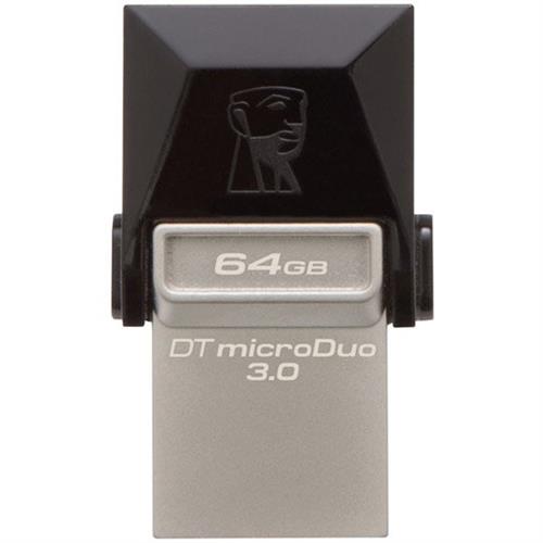 MEMORIA USB 3.0 KINGSTON DTDUO DE 64 GB GRIS-KINGSTONE