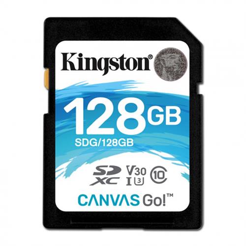 MEMORIA SD KINGSTON CANVAS SDG/128GB DE 128 GB CLASE 10-KINGSTONE