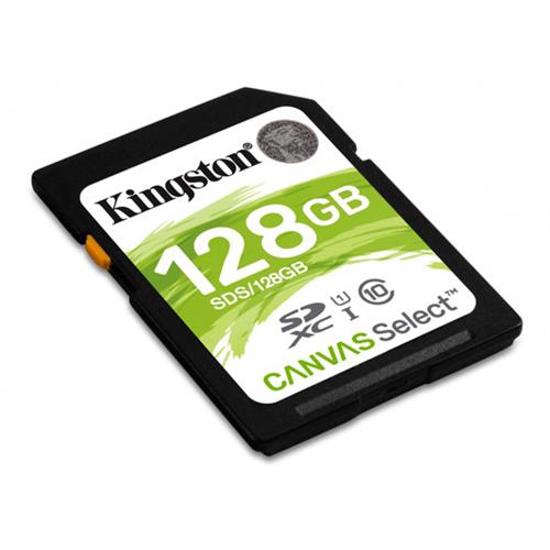 MEMORIA SD KINGSTON CANVAS SDS/128GB DE 128 GB CLASE 10-KINGSTONE