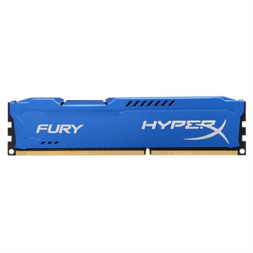 MEMORIA RAM KINGSTON GAMER HYPERX FURY BLUE 4GB U-DIMM TECNOLOGIA DDR3 VELOCIDAD 1600 MHZ-KINGSTONE