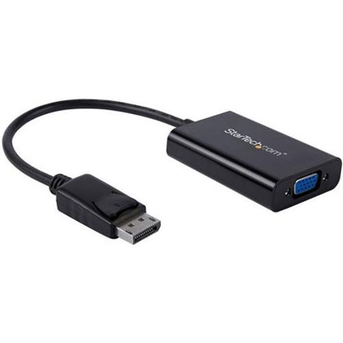 ADAPTADOR STARTECH DE VIDEO DISPLAYPORT A VGA CON AUDIO DP2VGAA DISPLAYPORT A VGA-STRATECH