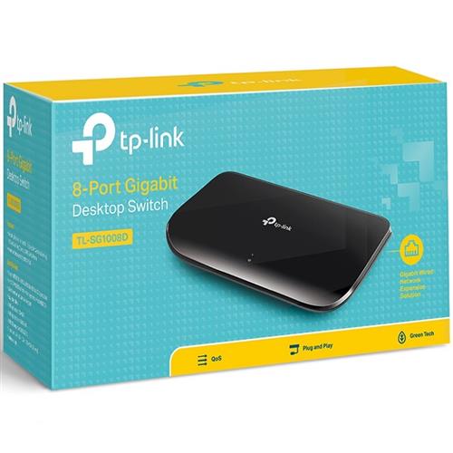 SWITCH TP-LINK TL-SG1008D DE 8 PUERTOS-TPLINK