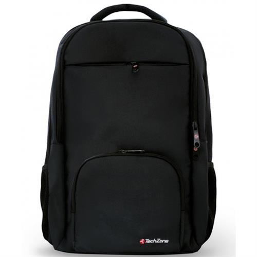 MALETIN MOCHILA BACKPACK TECHZONE TZ19LBP05-N 17 PULGADAS NYLON NEGRO-TECHZONE