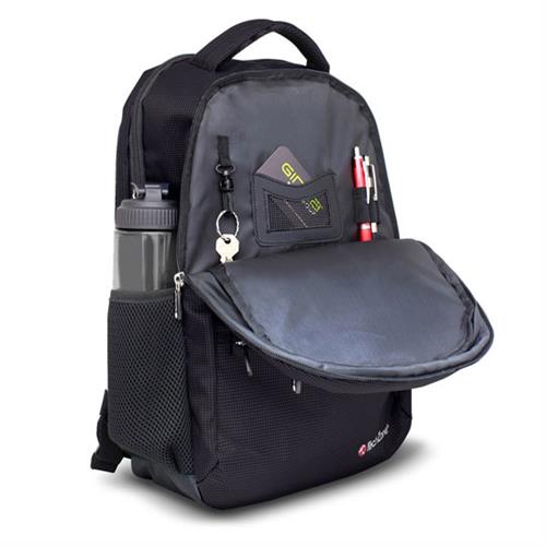 MOCHILA DE POLIESTER TECHZONE TZ18LBP01-NEGRO 15.6 PULG COLOR NEGRO-TECHZONE