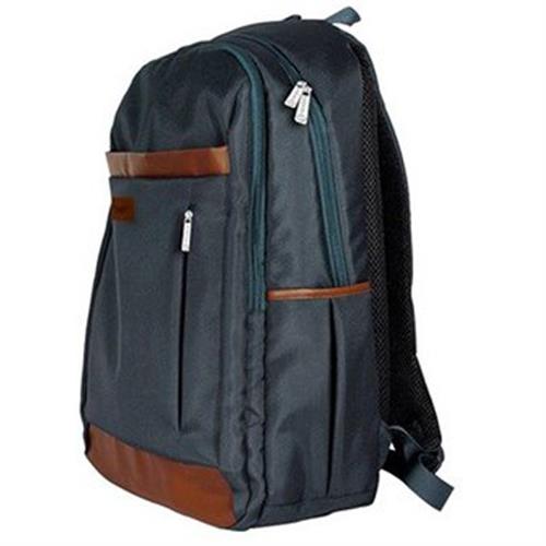 MOCHILA TECHZONE TZ16LBP25 NYLON COLOR AZUL/CAFE-TECHZONE