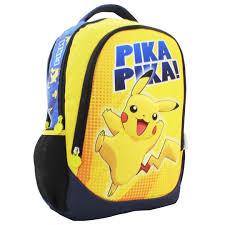 MOCHILA JUVENIL POKEMON PIKACHU TECHZONE PK19BP08 DE POLIESTER-TECHZONE