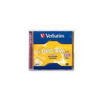 DVD DVD RW VERBATIM 94520 CAPACIDAD 4.7GB VELOCIDAD DE TRANSFERENCIA 4X INDIVIDUAL-VERBATIM