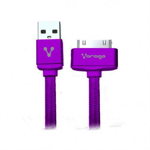 CABLE VORAGO CAB-118 MACHO A MACHO MORADO 1 METRO-VORAGO