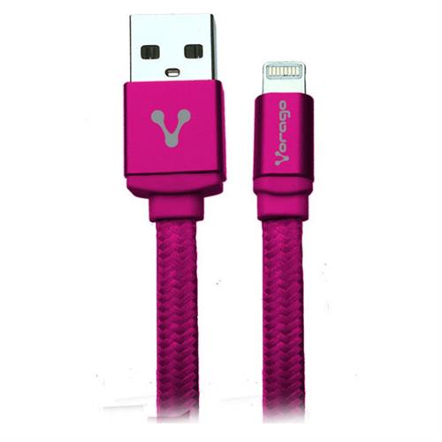 CABLE VORAGO AC-365810-43 A MACHO A B MACHO ROSA 1 METRO-VORAGO