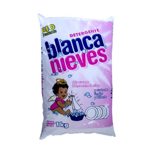 DETERGENTE EN POLVO BLANCA NIEVES 1 KG-BLANCA NIEVES