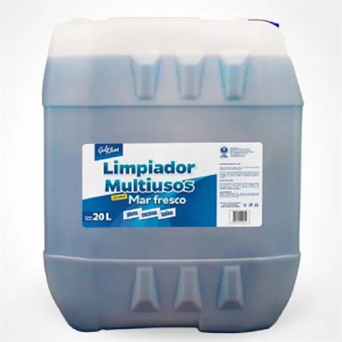 LIMPIADOR MULTIUSO GEL KLEEN MAR FRESCO 20 L-GEL KLEEN