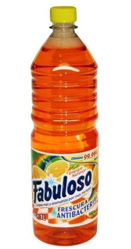 LIMPIADOR MULTIUSOS FABULOSO ENERGIA NARANJA 1 L-FABULOSO