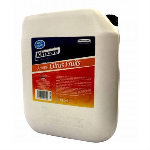 JABON LIQUIDO PARA MANOS KIMBERLY CLARK AROMA CITRUS DE 18 LT 1 PIEZA-KIMBERLY CLARK