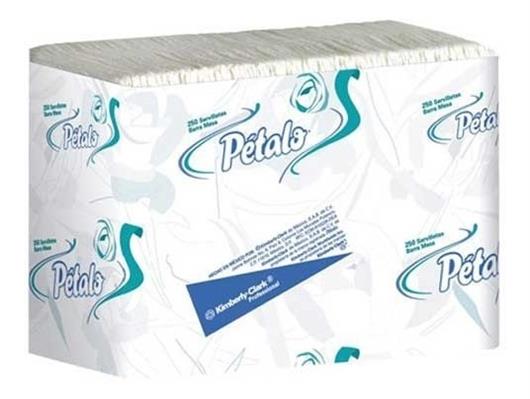 SERVILLETA BARRA MESA PETALO 91690 DE 250 HOJAS SENCILLAS 24 PAQUETES-KIMBERLY CLARK