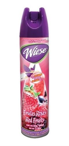 AROMATIZANTE AEROSOL WIESE FRUTAS ROJAS 323 GR-WIESE