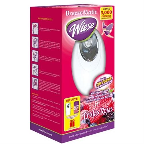 AROMATIZANTE KIT BREEZE MATIC WIESE FRUTAS ROJAS 180 GR-WIESE