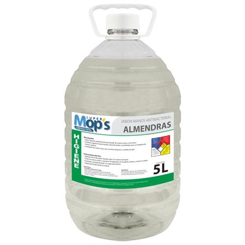 JABON LIQUIDO PARA MANOS MOPS ALMENDRAS 5 LT-MOPS