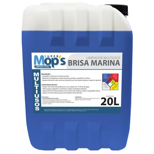 LIMPIADOR MULTIUSOS MOP S BRISA MARINA 20 L-MOPS