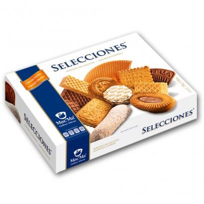 GALLETAS SURTIDO SELECCIONES MAC MA DE 330 GRAMOS-MACMA