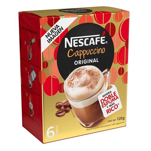 CAFE CPPUCCINO NESCAFE 6 PZAS-NESTLÉ