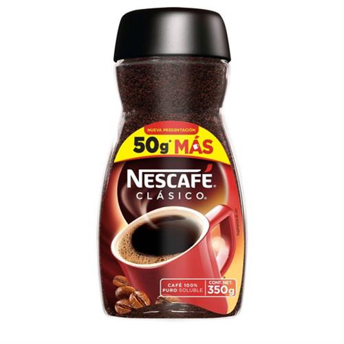 CAFE SOLUBLE NESCAFE CLASICO 350 GR-NESTLÉ