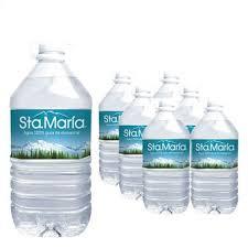 AGUA EMBOTELLADA SANTA MARIA DE 500 ML SABOR NATURAL PAQUETE CON 24 PIEZAS-SANTA MARÍA