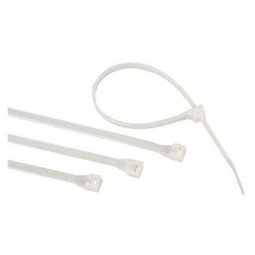 CINCHOS SUJETACABLES STEREN TY23BL DE NYLON COLOR BLANCO-STEREN