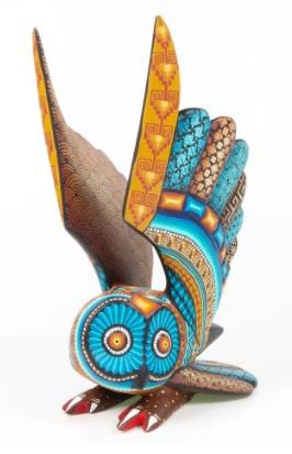 Alebrije Buho de la Sabiduría Wisdom Owl-ALEBRIJE MXART