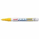 AZO-MAR-PX20AM1-MARCADOR BASE SOLVENTE UNIPAINT 305.PX20AM1 AMARILLO BALA