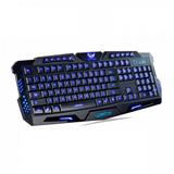 BR-ACC-420028-TECLADO USB ILUMINADO BROBOTIX 420028 RGB TRICOLOR