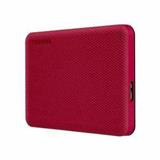 DD-TOS-1TBV10R-DISCO DURO EXTERNO TOSHIBA HDTCA10XR3AA 1 TB COLOR ROJO