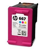 HP-TIN-3YM78AL-CARTUCHO DE TINTA HP 667 TRICOLOR ESTANDAR