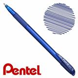 PTL-BOL-BX427C-BOLIGRAFO AZUL MEDIANO 0.7 MM REDONDO PENTEL BX427C CON CLIP 1 PIEZA