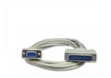 MAN-314770-CABLE NULL MODEM DB9H-DB25M 1.8M P/MINIP