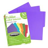 ACO-FOL-P3293-FOLDER WILSON JONES P3293 TAMAÑO CARTA 1 PAQUETE CON 50 PIEZAS