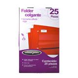 ACO-FOL-P3633-FOLDER COLGANTE WILSON JONES P3633 TAMAÑO OFICIO 1 PAQUETE CON 25 PIEZAS