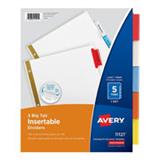 AVE-SEP-75307-SEPARADOR AVERY 75307 CON 5 DIVISIONES