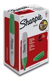 BER-MAR-1939490-MARCADOR PERMANENTE SHARPIE CHISEL VERDE 1 PIEZA