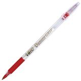 BIC-BOL-MSDG11R-BOLIGRAFO BIC DIAMANTE ROJO PUNTO MEDIANO 1.2MM BARRIL REDONDO 1 PZA