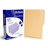 ESS-FOL-M758CRE-FOLDER OXFORD M758CRE TAMAÑO OFICIO 1 PAQUETE CON 100 PIEZAS