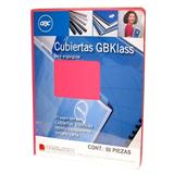 GBC-PAS-M600013-CUBIERTAS GBC GBKLASS M600013 TAMAÑO CARTA 1 PAQUETE CON 50 PIEZAS