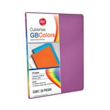 GBC-PAS-P3276-CUBIERTAS GBC GBCOLOR P3276 TAMAÑO CARTA 1 PIEZA CON 20 PIEZAS