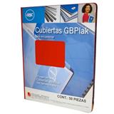 GBC-PAS-P3547-CUBIERTAS GBC GBPLAK P3547 TAMAÑO CARTA 1 PAQUETE CON 50 PIEZAS