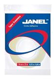 JAN-ADS-Y25518X-CINTA ADHESIVA CORTE FACIL JANEL 255 TRANSPARENTE DE 18 MM X 33 M 1 PZA