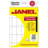 JAN-ETQ-N216X22-ETIQUETAS BLANCAS JANEL NO. 2 DE 16 X 22 MM 1 PAQUETE