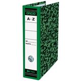 KYM-REG-KYOF-REGISTRADOR DE CARTON MARMOLEADO CLASICO ARILLO EN O DE 3´´ VERDE KYMA KYOF 1 PIEZA