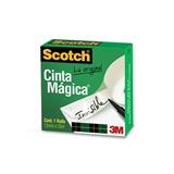 P3M-ADS-81012X3-CINTA ADHESIVA MAGICA SCOTCH 810 DE 12 MM X 33 M 1 PZA