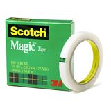 P3M-ADS-81018X6-CINTA ADHESIVA MAGICA SCOTCH 810 DE 18 MM X 65 M 1 PZA