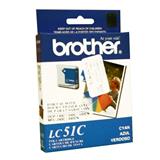 BRO-TIN-LC51C-TINTA BROTHER LC51C LC51C COLOR CYAN