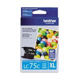 BRO-TIN-LC75C-TINTA BROTHER LC75CXL LC75C COLOR CYAN